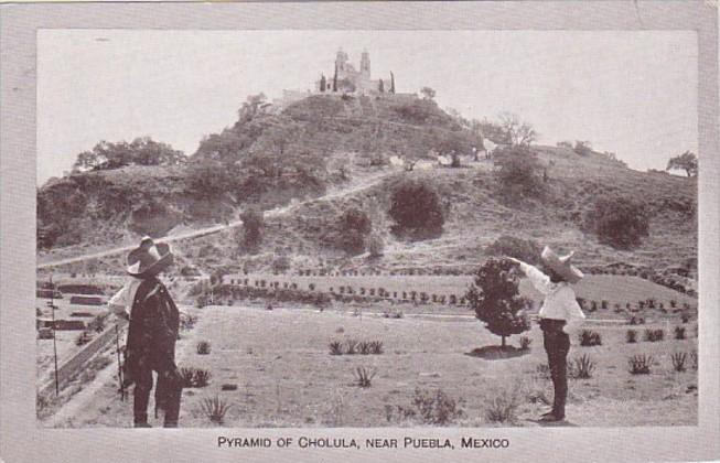 Mexico Puebla Pyramid Of Cholula