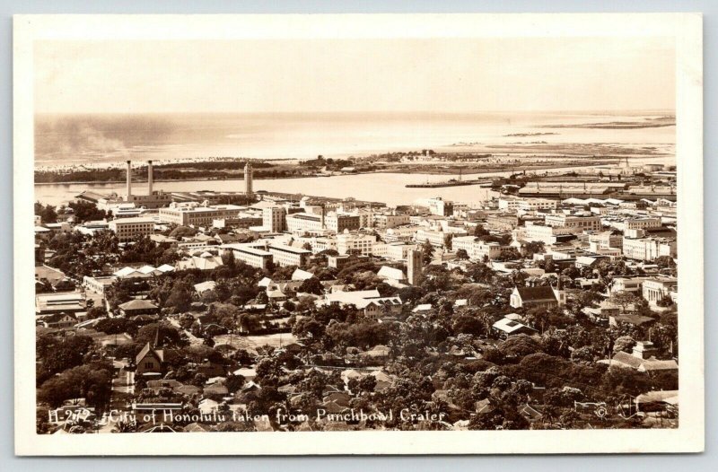 Honolulu HI~RPPC Churches~Neighborhoods~Downtown Shops~Factory Smokestacks~c1928 