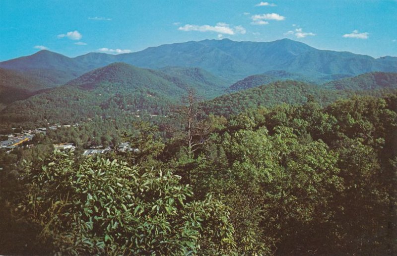 Mt Leconte in Great Smoky Mountains National Park near Gatlinburg TN, Tennessee