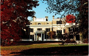 Home Franklin D Roosevelt National Historic Site Hyde Park New York Postcard VTG 