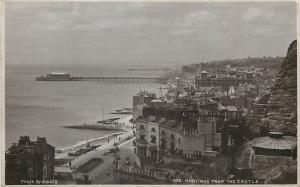 Hastings from the castle photo by Judges