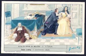 LIEBIG CARDS Advertising Life & Operas Moliere Scenes Set/6