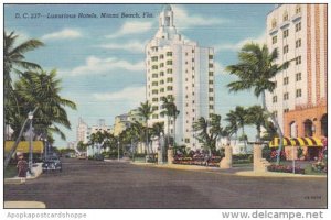 Florida Miami Beach Luxurious Hotels 1950