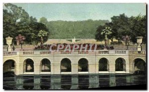 Old Postcard Nimes Fountain Garden Together