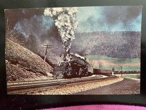 Vintage Postcard 1955 Baltimore & Ohio 7606