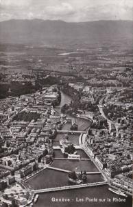 Switzerland Geneve Les Ponts sur le Rhone Photo