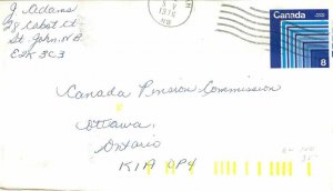 Entier Postal Stationery Postal Canada St John