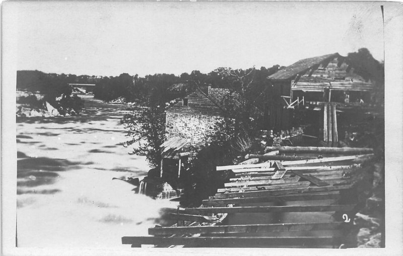 G9/ Minneapolis Minnesota RPPC Postcard c1910 Government Mill 21