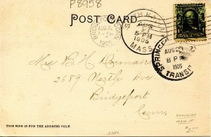 MA - Springfield. Main St, North from State St ca 1905