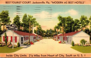 Florida Jacksonville Best Tourist Park 1941