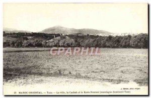 Old Postcard Oriental Morocco Taza The City And The Casbah The Kern Nesrani M...