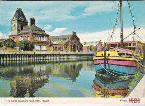 England Newark The Castle Barge and River Trent