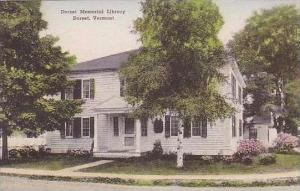 Vermont Dorset Dorset Memorial Library Albertype