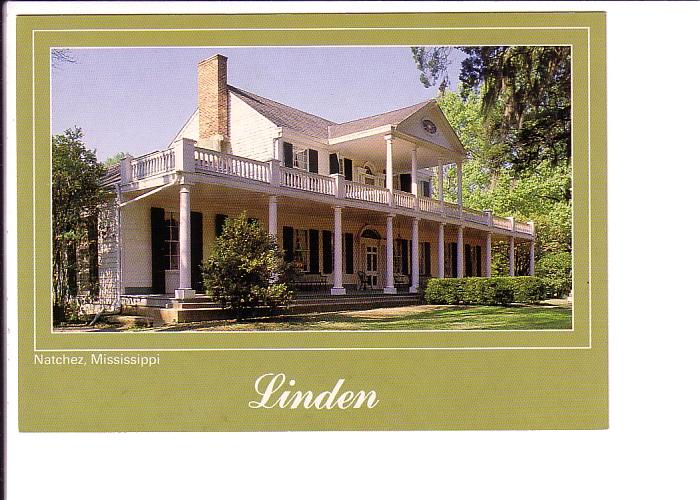 Linden Mansion, Natchez, Mississippi, Photo Bobby Potts