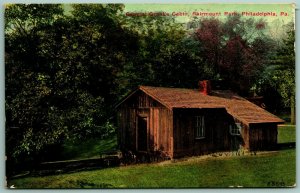 Grant's Cabin Fairmount Park Philadelphia Pennsylvania PA 1911 DB Postcard C14