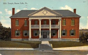 Elks Temple Beaver Falls, Pennsylvania USA 1910 