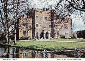 Hertford Castle Grounds In Summer Herts Hertfordshire Womens Institute Postcard