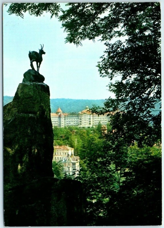 View from Jeleni's jump to the Imperial sanatorium - Carlsbad, Czech Republic