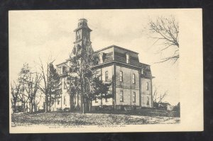 OREGON MISSOURI HIGH SCHOOL BUILDING B&W MO. VINTAGE POSTCARD