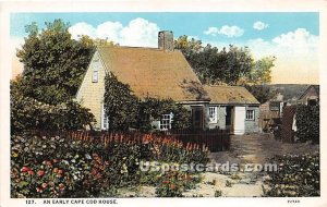An Early Cape Cod House - MA