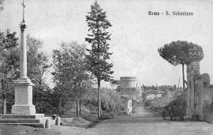ROMA ROME ITALY~S SEBASTIANO-1912 PSMTK POSTCARD