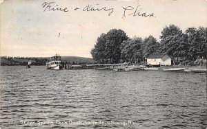 Silver Spring Park, Dock in Lake Hopatcong, New Jersey