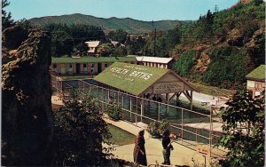 Lava Hot Springs Idaho ID Health Baths Mineral Baths Postcard H58