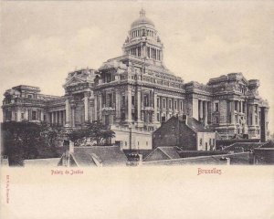 Belgium Brussels Palais de Justice Bi Fold