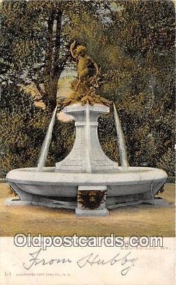 Hogan Fountain, Cherokee Park Louisville, KY, USA 1907 