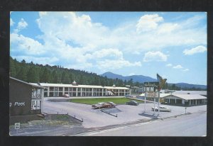 WILLIAMS ARIZONA THUNDERBIRD INN MOTEL ROUTE 66 ADVERTISING POSTCARD