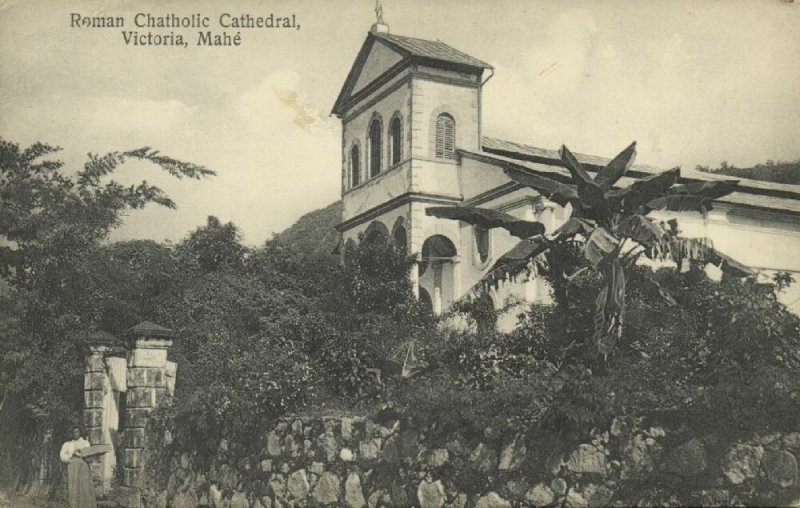 seychelles, MAHE VICTORIA, Roman Catholic Cathedral (1910s)