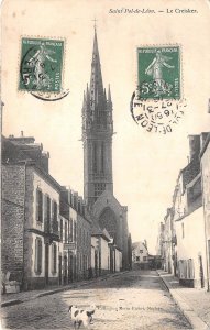 US37 postcard France Saint Pol-de-Leon le creisker TCV