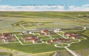 Texas Fort Worth Aerial View United States Public Service Hospital