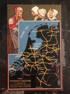 Mint Netherlands Picture Postcard State Railways System