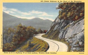 Scenic Highway in the Heart of the Mountains Western North Carolina, North Ca...
