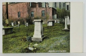 Boston Mass Grave of Paul Revere c1910 Postcard N8