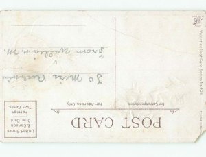 Pre-Linen Valentine DWIG - MAN ON SWING AB2951