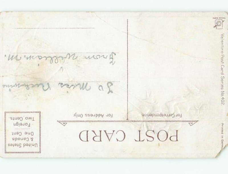 Pre-Linen Valentine DWIG - MAN ON SWING AB2951