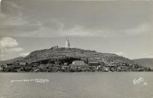 RPPC Postcard Janitzio Lago de Pátzcuaro Michoacán Mexico Zavala Foto 38 c.1940