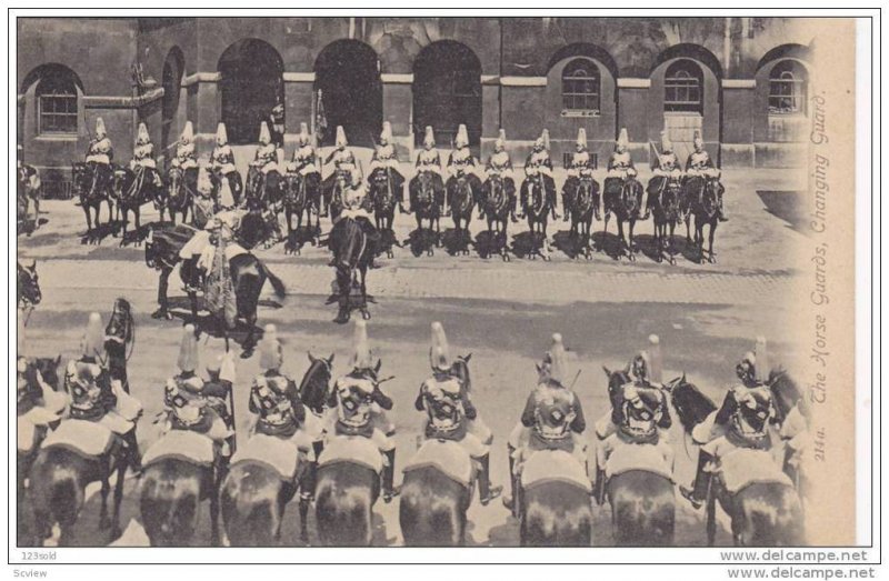 Ceremony, The Horse Guards, Changing Guard, London, England, UK, 1900-1910s