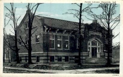 Public Library Boonville IN unused