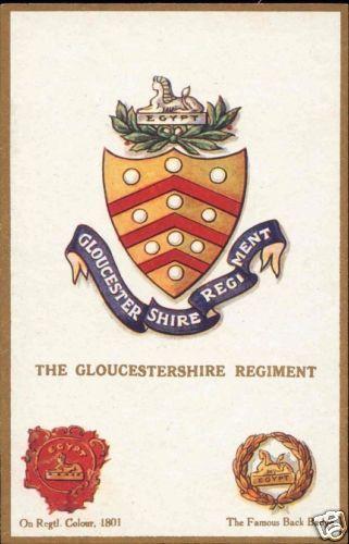 UK Military Badges, The Gloucestershire Regiment 1910s