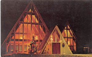 Paleface Lodge & Ski Center Jay, New York Postcard