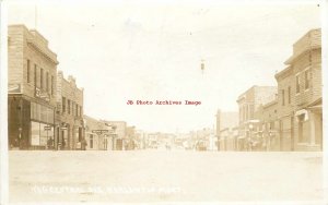 MT, Harlowton, Montana, RPPC, Central Avenue, Business Section, Photo No 6