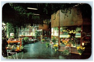 c1950's Wygant Floral Company Lincoln Way West South Bend Indiana IN Postcard