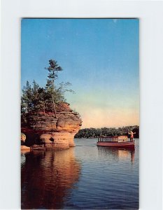 Postcard Lower Dells of Wisconsin, Ink Stand, Wisconsin Dells, Wisconsin