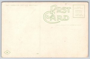 Muskogee Oklahoma~Old Indian Agency~c1910 Postcard