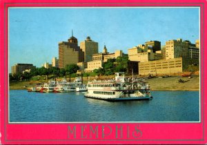 Tennessee Memphis Harbor Scene 1998