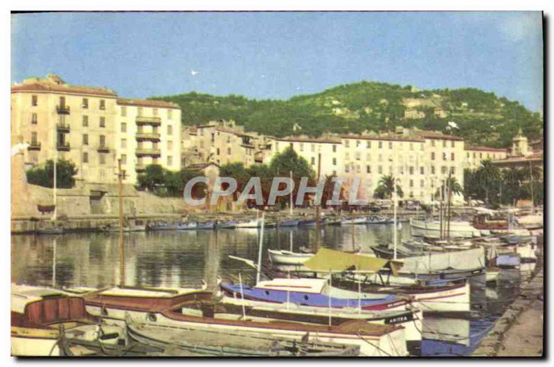 Modern Postcard Ajaccio Port