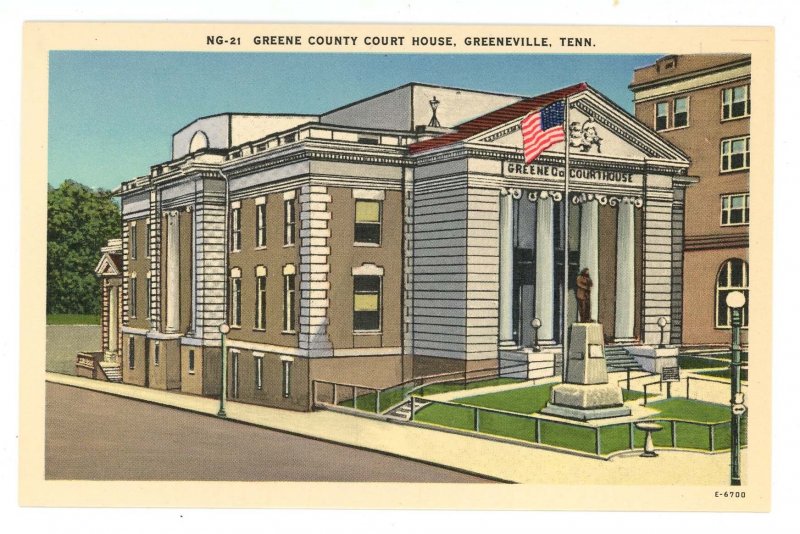 TN - Greeneville. Greene County Courthouse